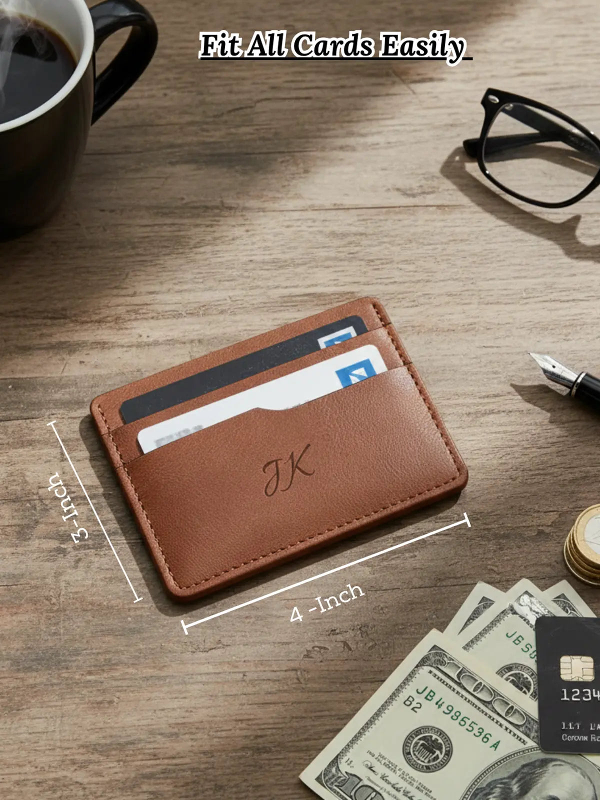 Formé  Card Holder - Tan