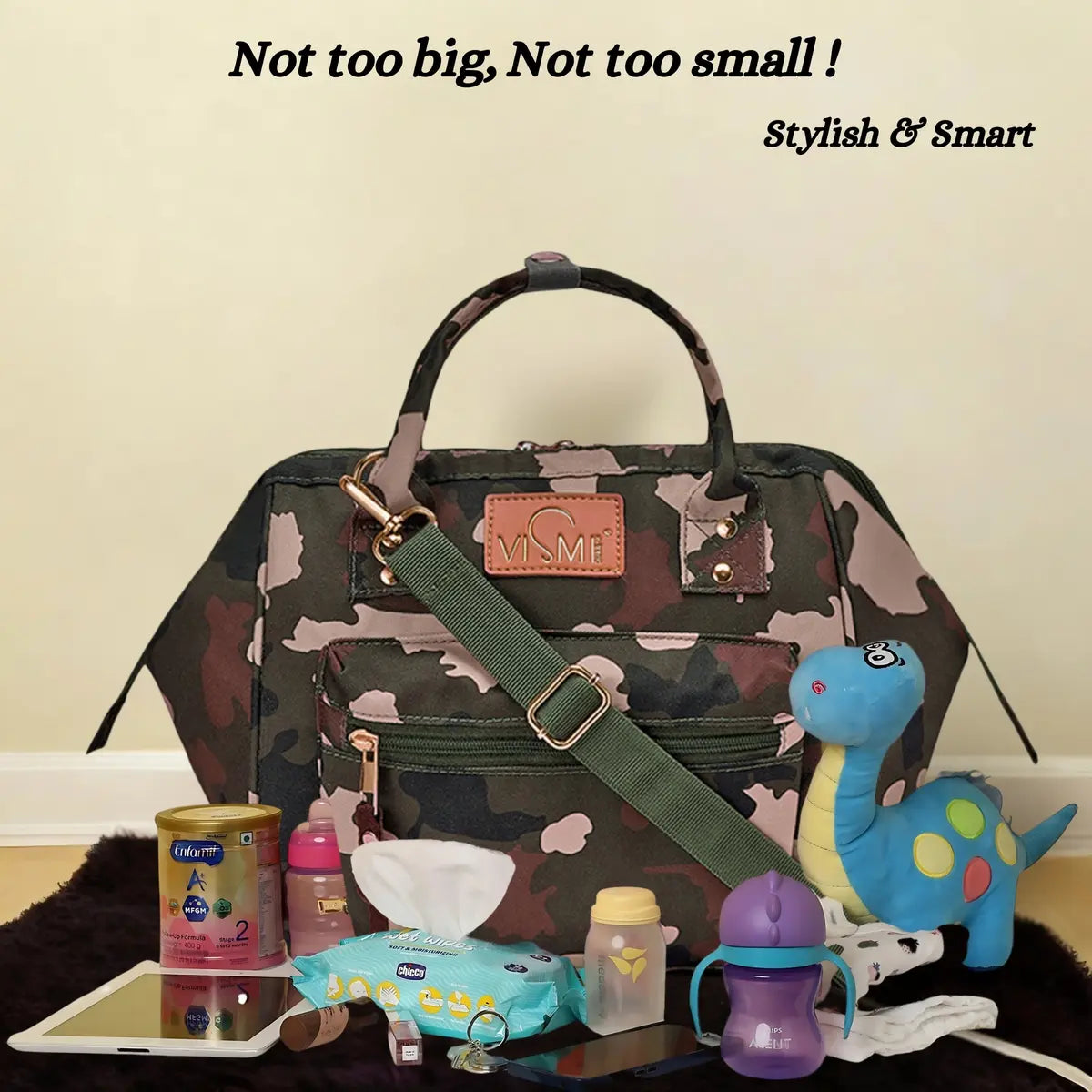 Itsy Bitsy Mini Diaper Bag - Green