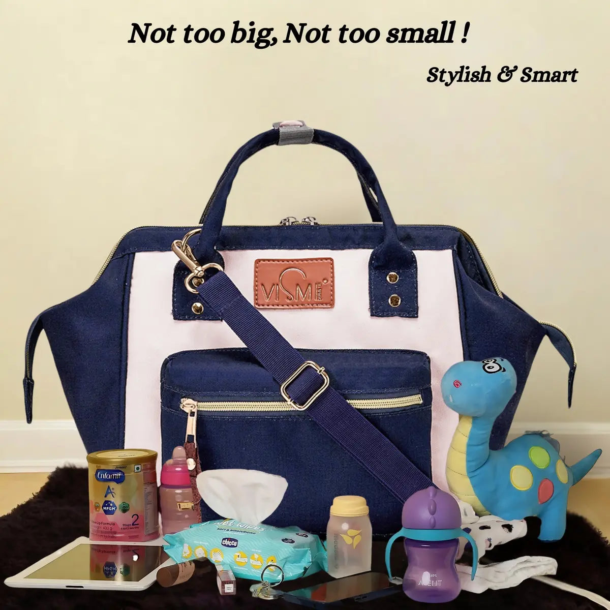 Itsy Bitsy Mini Diaper Bag - Blue