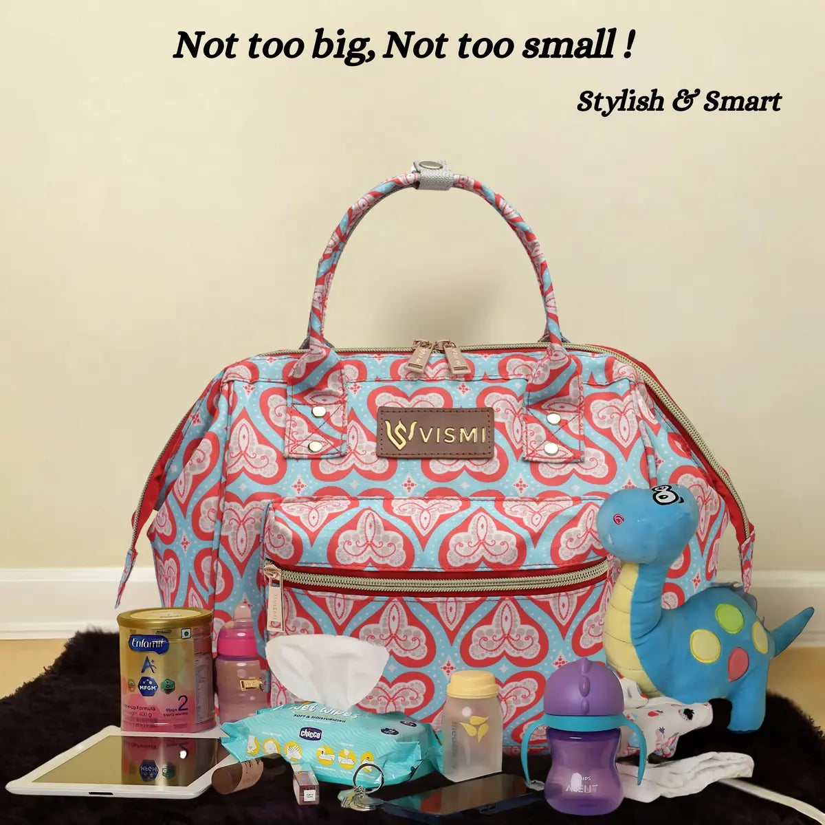 Itsy Bitsy Mini Diaper Bag - Red