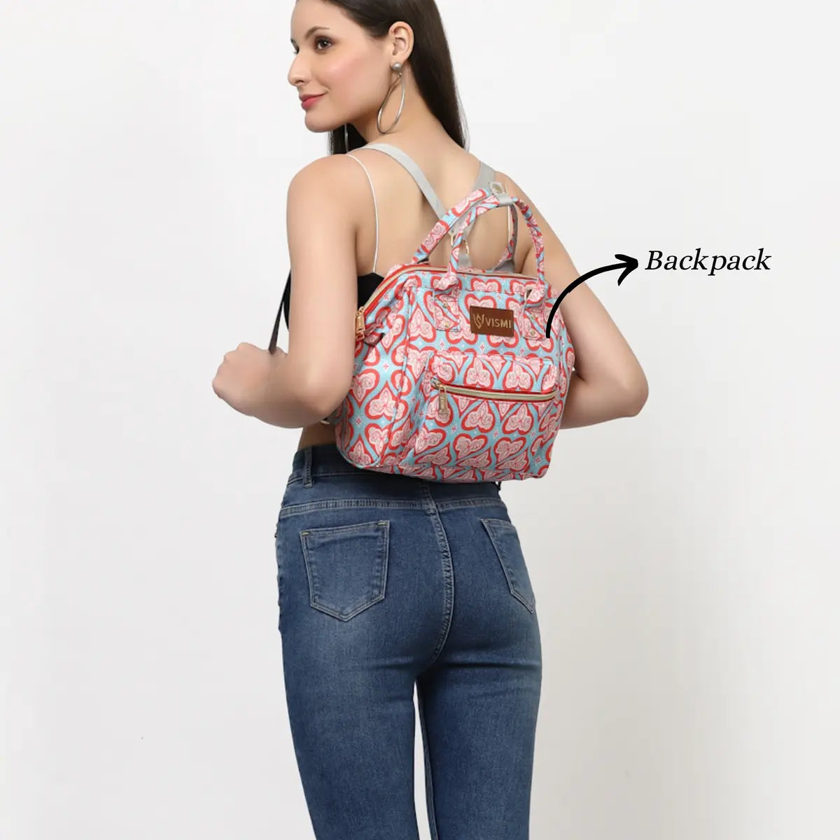 Itsy Bitsy Mini Diaper Bag - Red