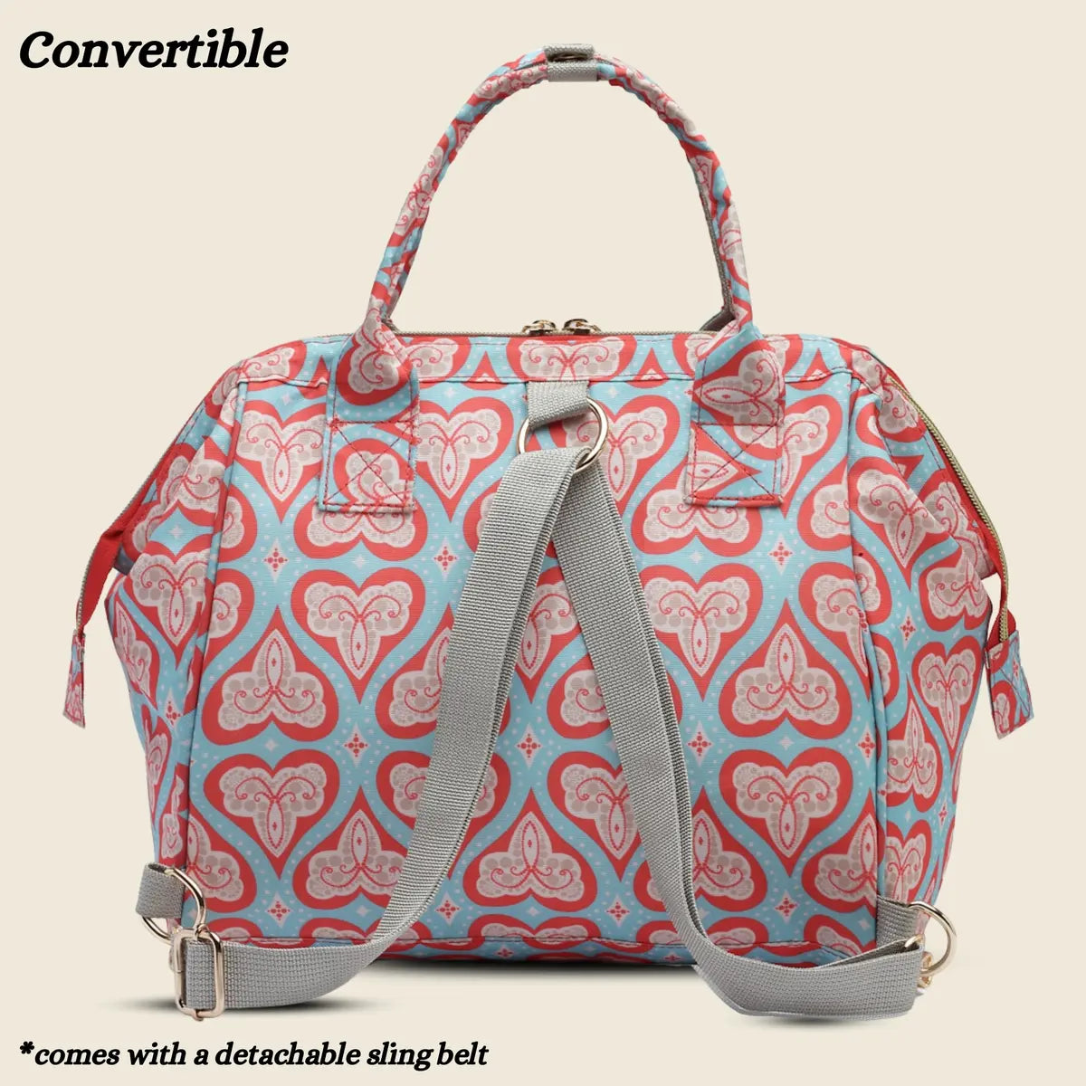 Itsy Bitsy Mini Diaper Bag - Red