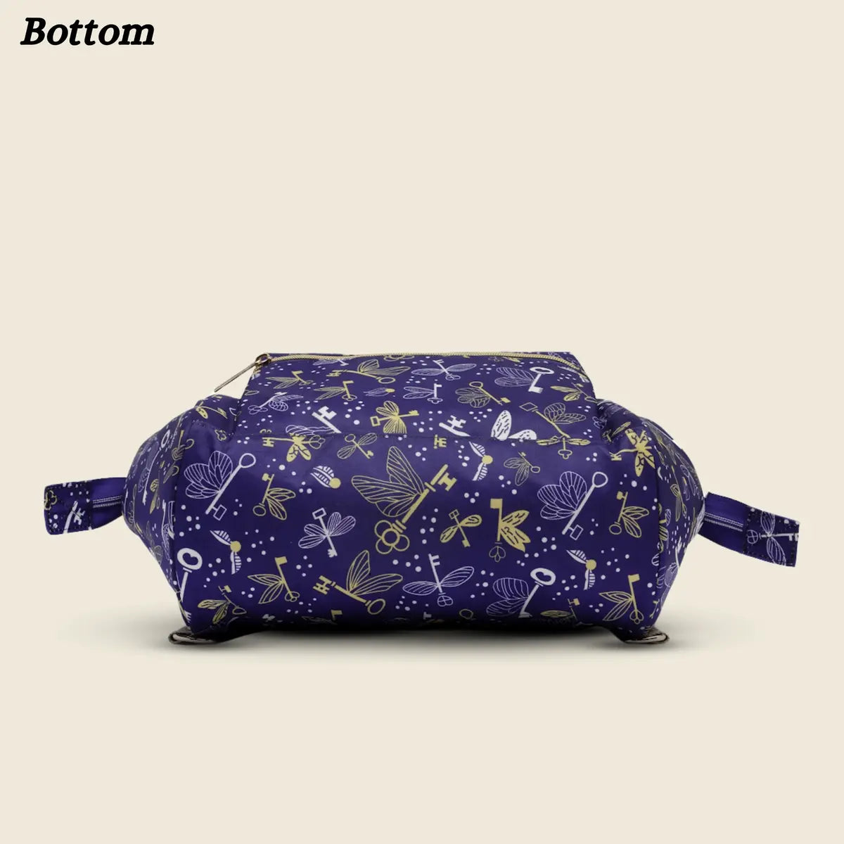 Itsy Bitsy Mini Diaper Bag - Flying Keys Purple