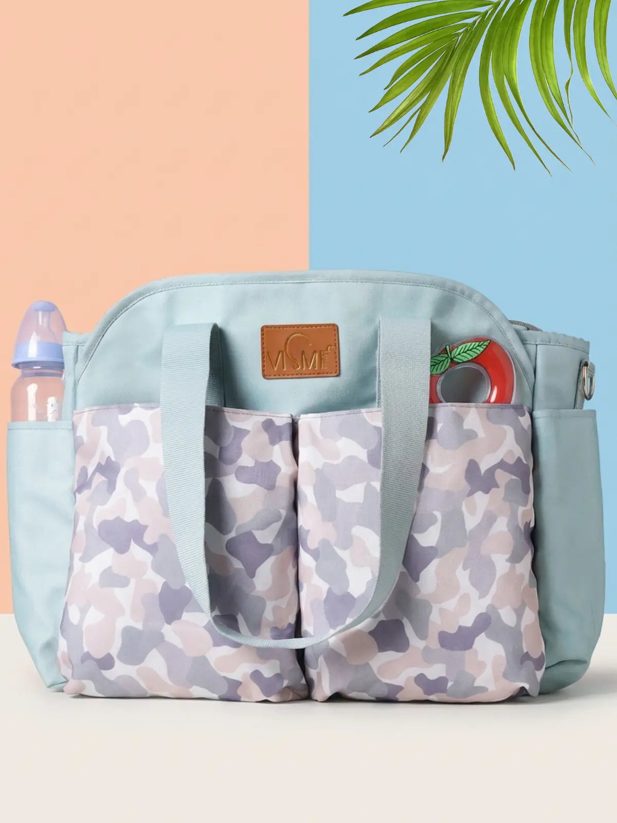 Cuddle Carry Tote Diaper Bag - Turquoise