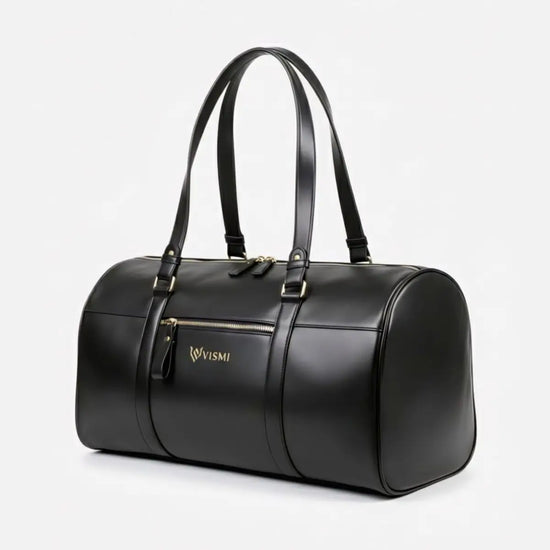 VISMIINTREND Travel Duffel Bags Premium Vegan Leather