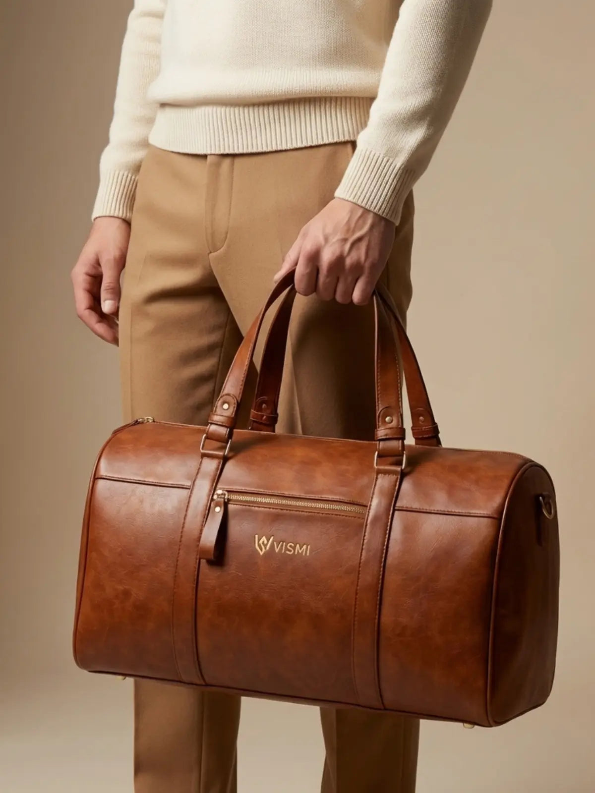 Timeless Travel Duffel Bag - Tan