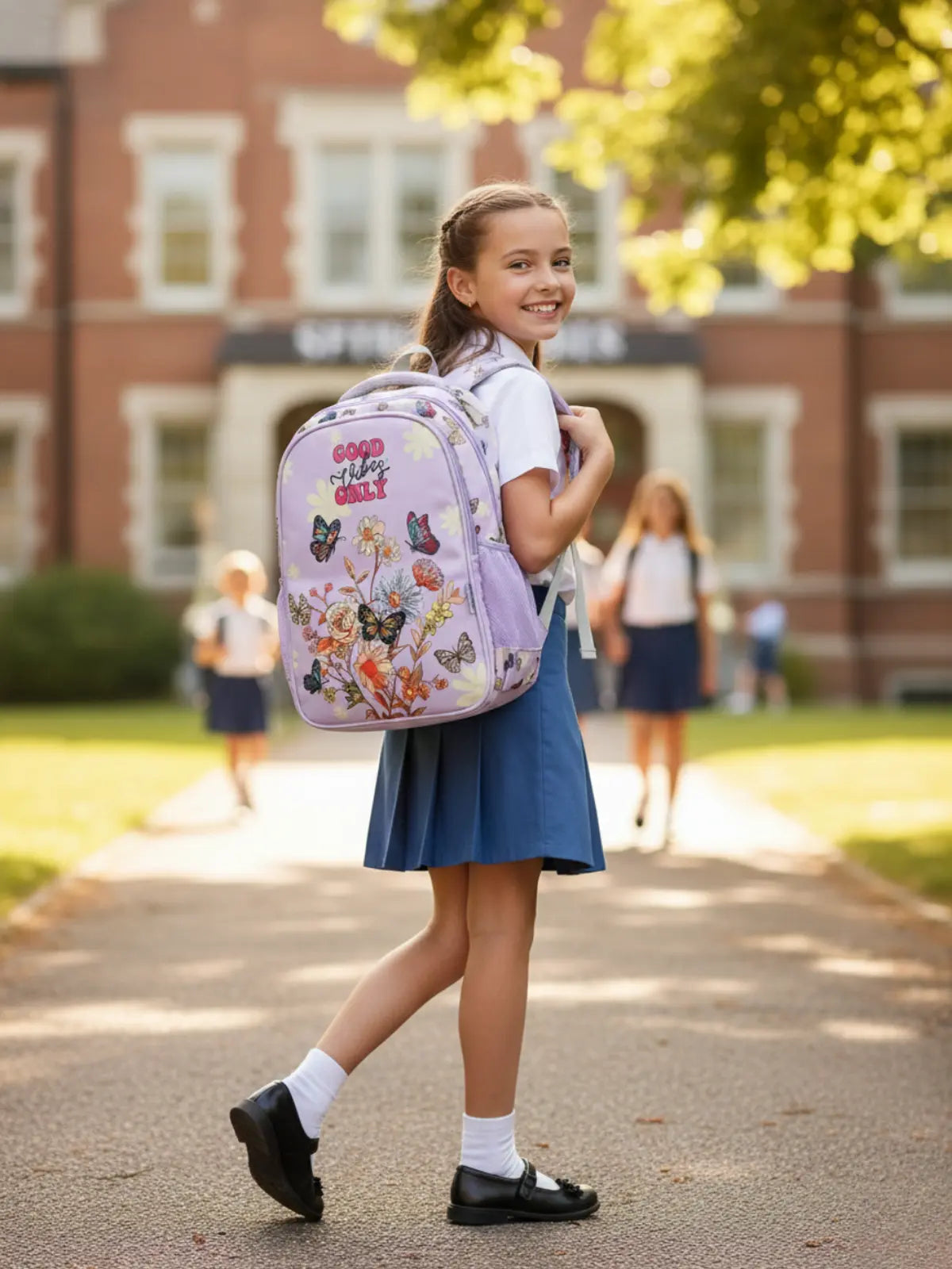 Everyday Essentials Elementary School Bag - Floral