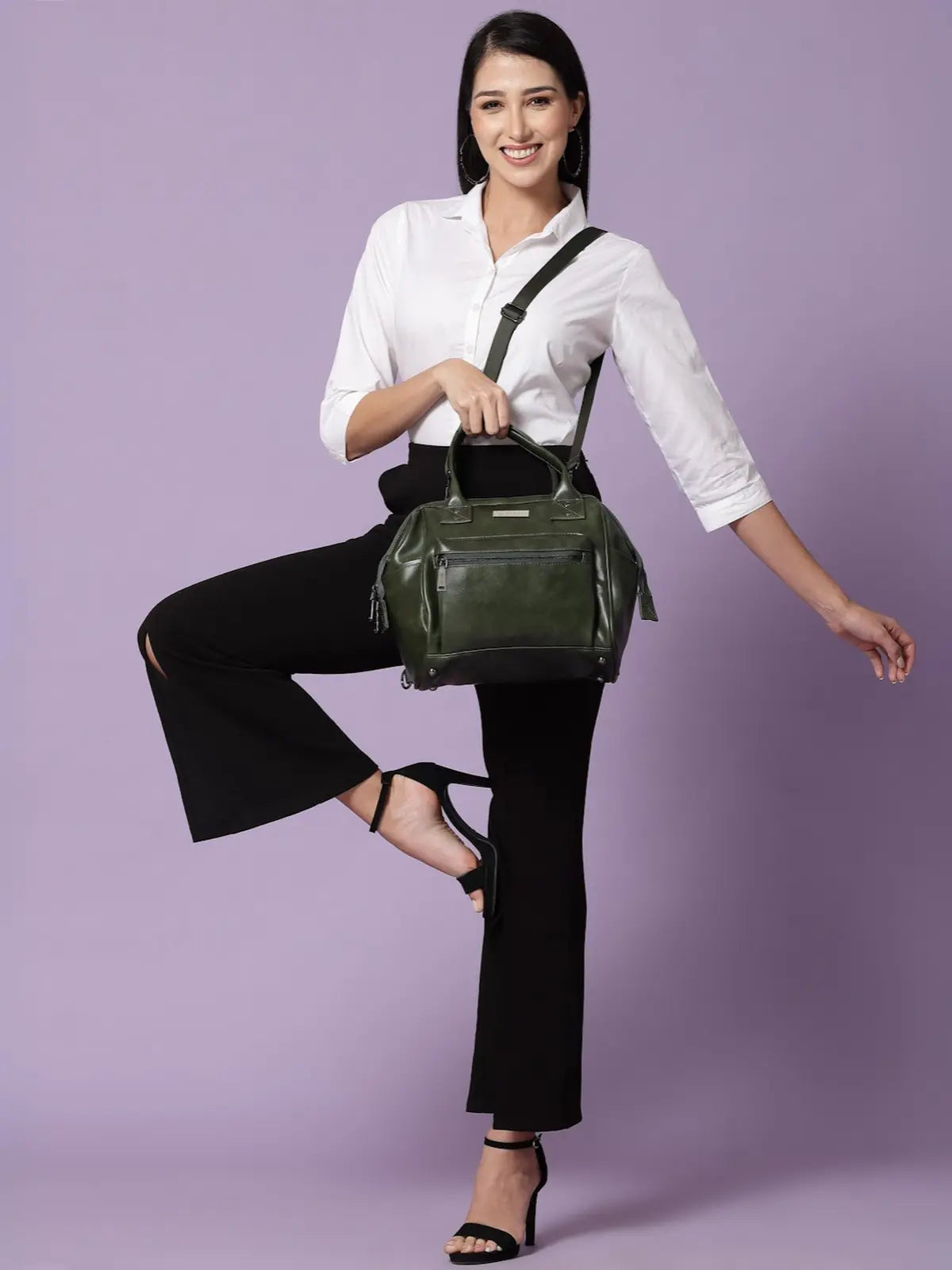 Timeless Trinity 3 in 1 Bag - Olive Green