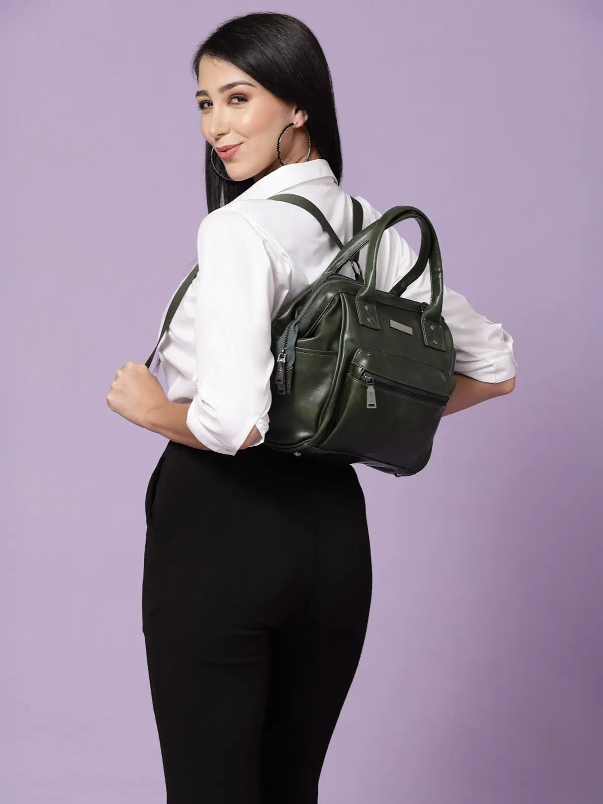 Timeless Trinity 3 in 1 Bag - Olive Green