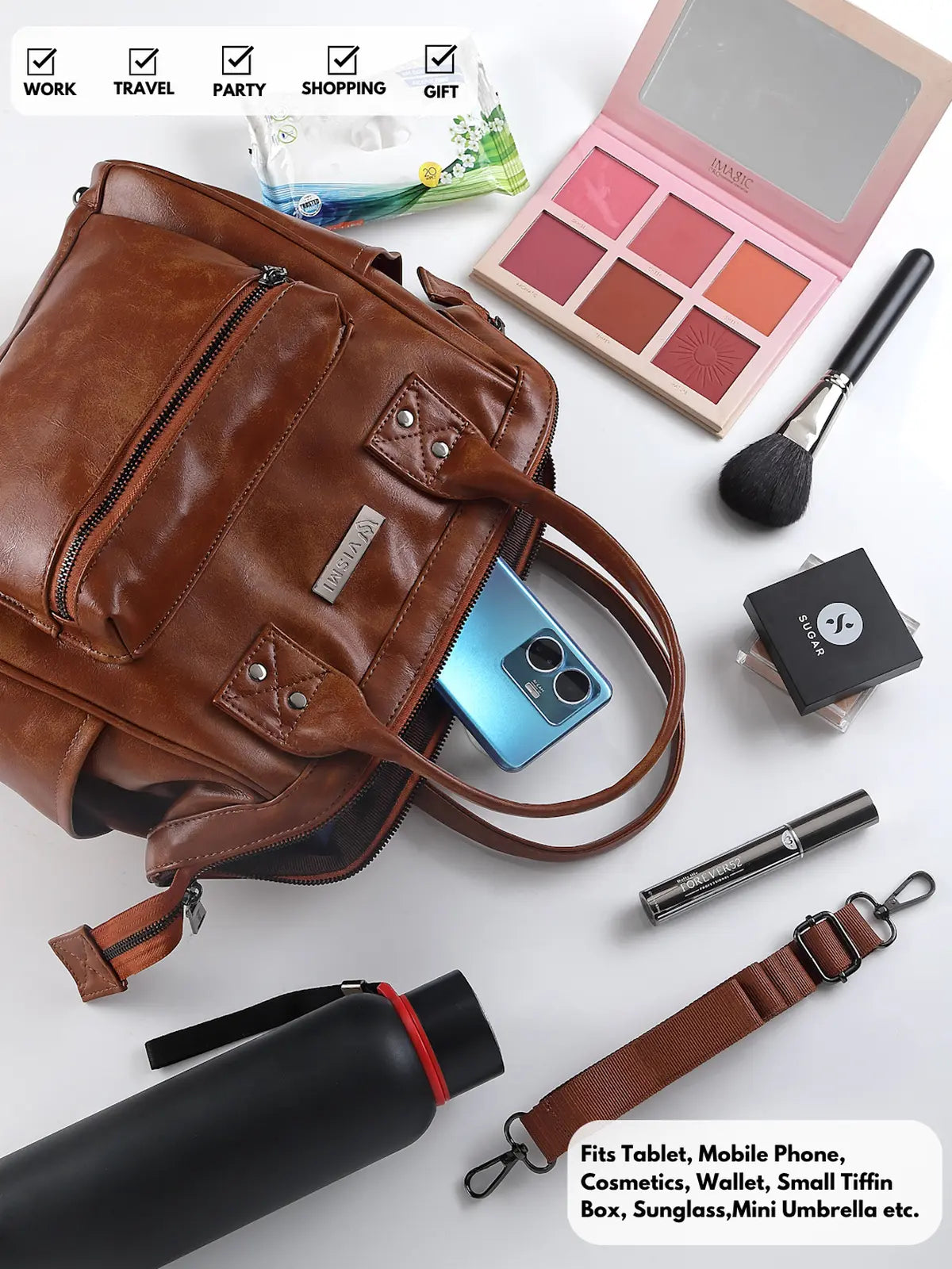 Timeless Trinity 3 in 1 Bag - Tan