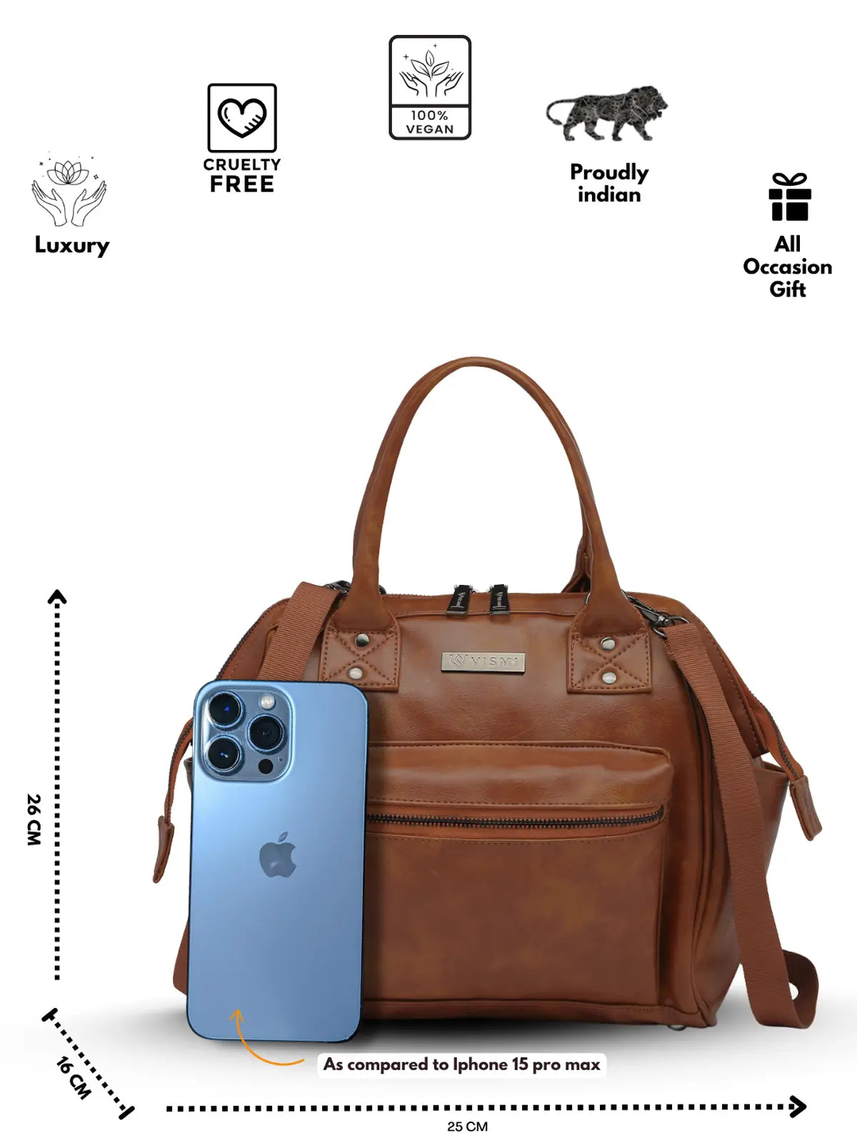 Timeless Trinity 3 in 1 Bag - Tan