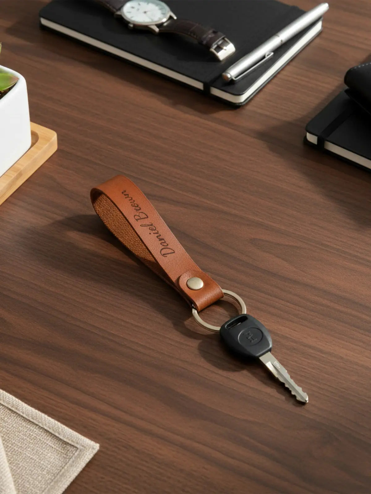 Formé Key Chain - Tan