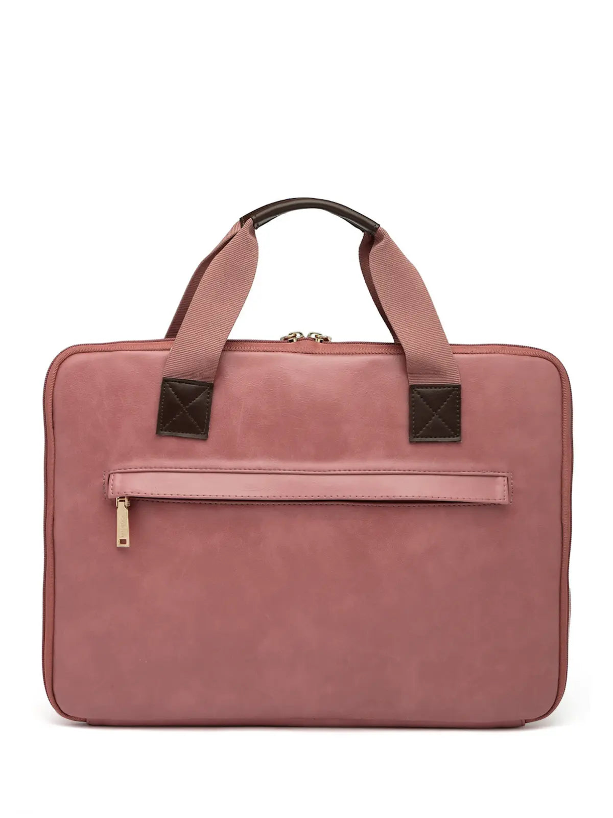 Timeless Unity Laptop Messenger Bag - Blush Pink