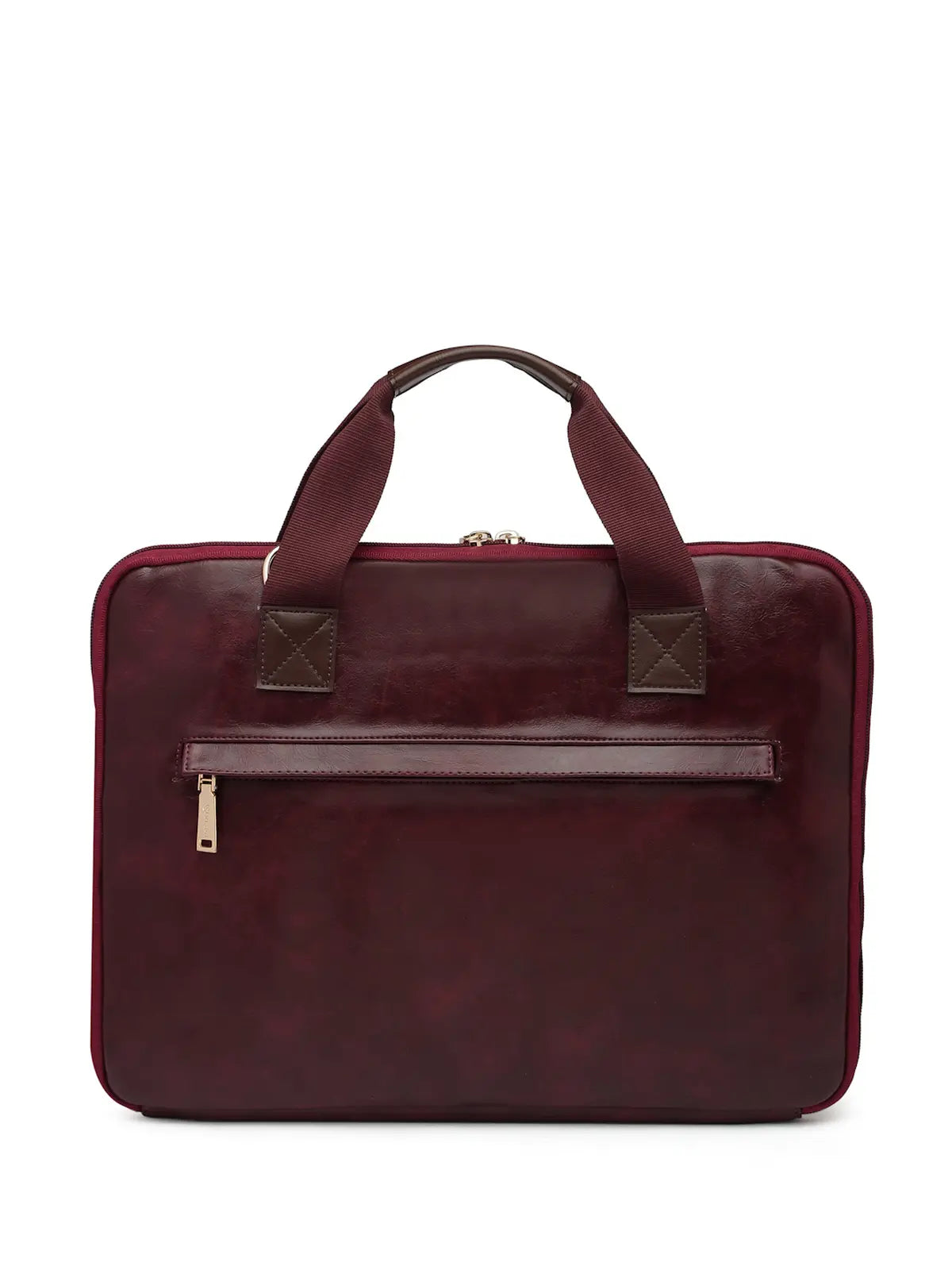 Timeless Unity Laptop Messenger Bag - Wine