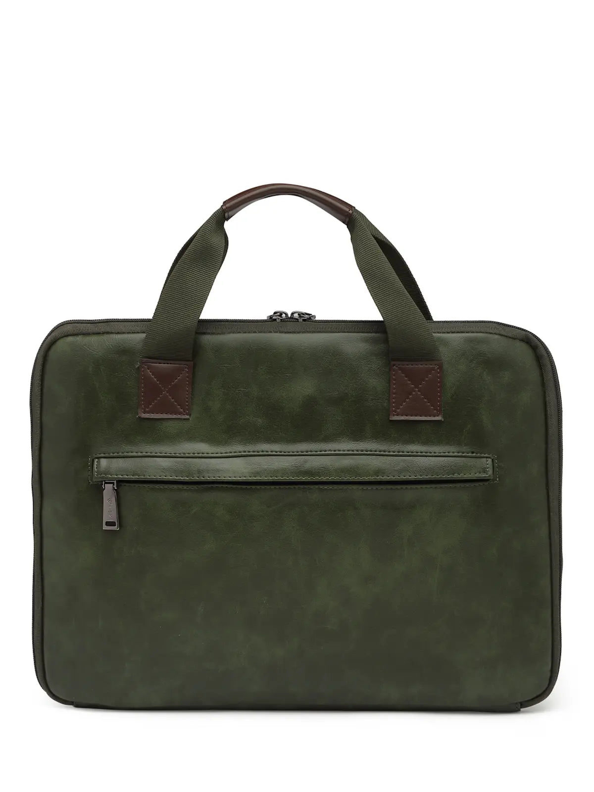 Timeless Unity Laptop Messenger Bag - Olive Green