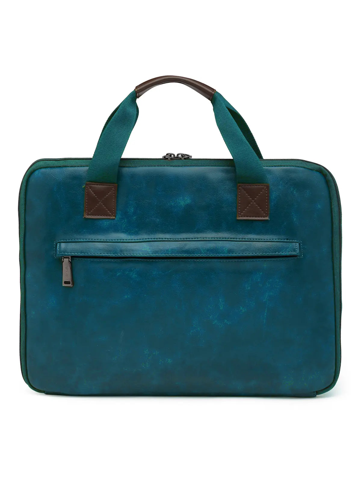 Timeless Unity Laptop Messenger Bag - Teal Blue