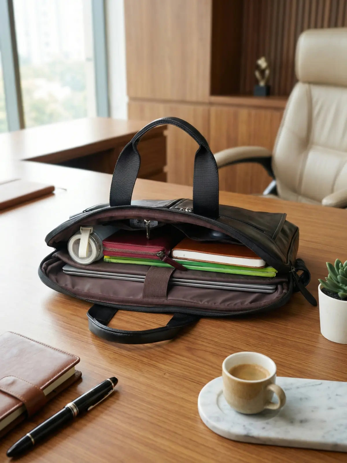 Timeless Neo Laptop Bag - Black
