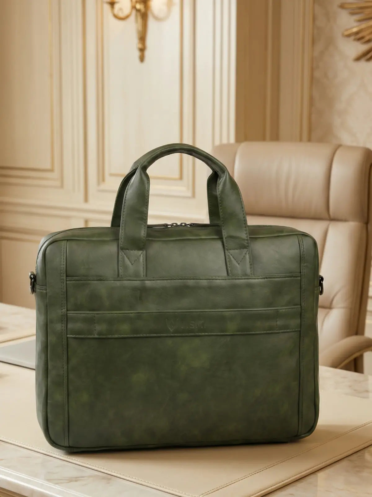 Legacy Laptop Messenger Bag- Olive Green