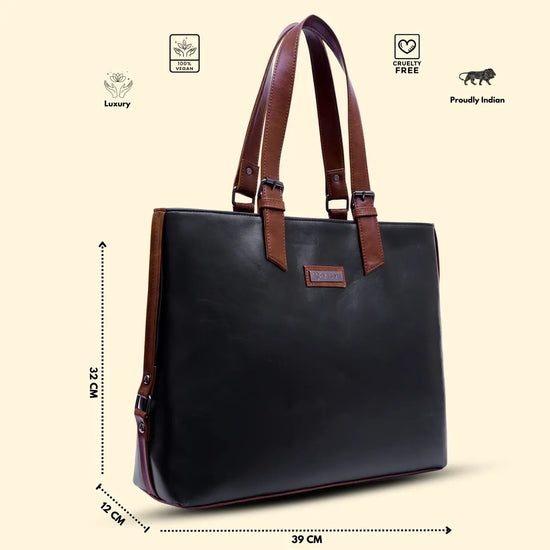 Special Rakhi Gift Combo - Laptop Bag + Tote Handbag