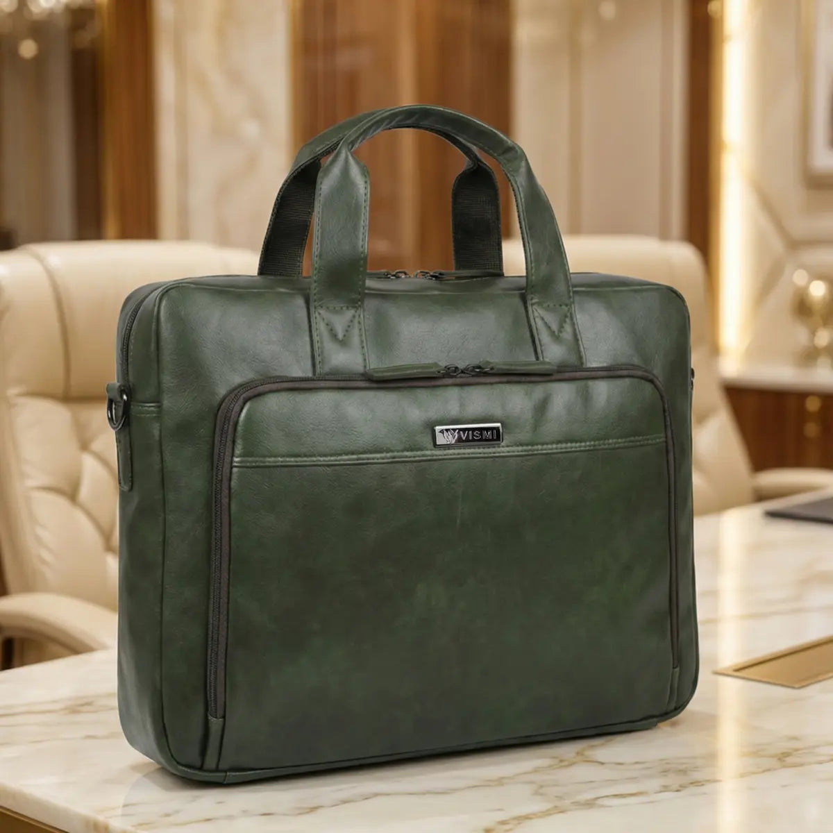 Legacy Laptop Messenger Bag- Olive Green