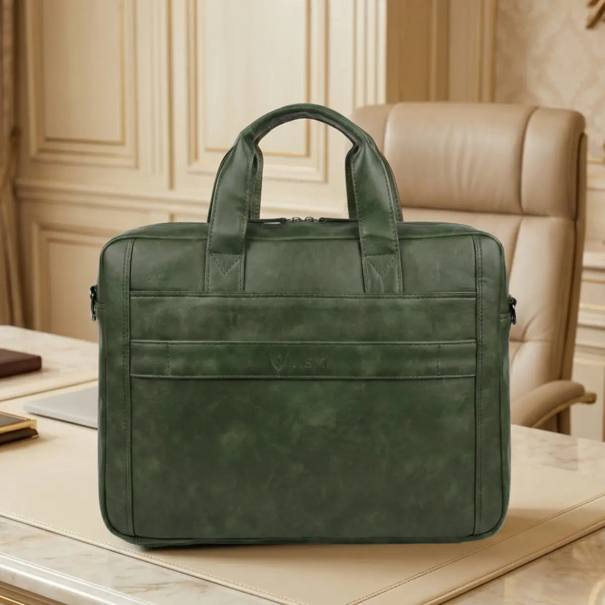 Legacy Laptop Messenger Bag- Olive Green