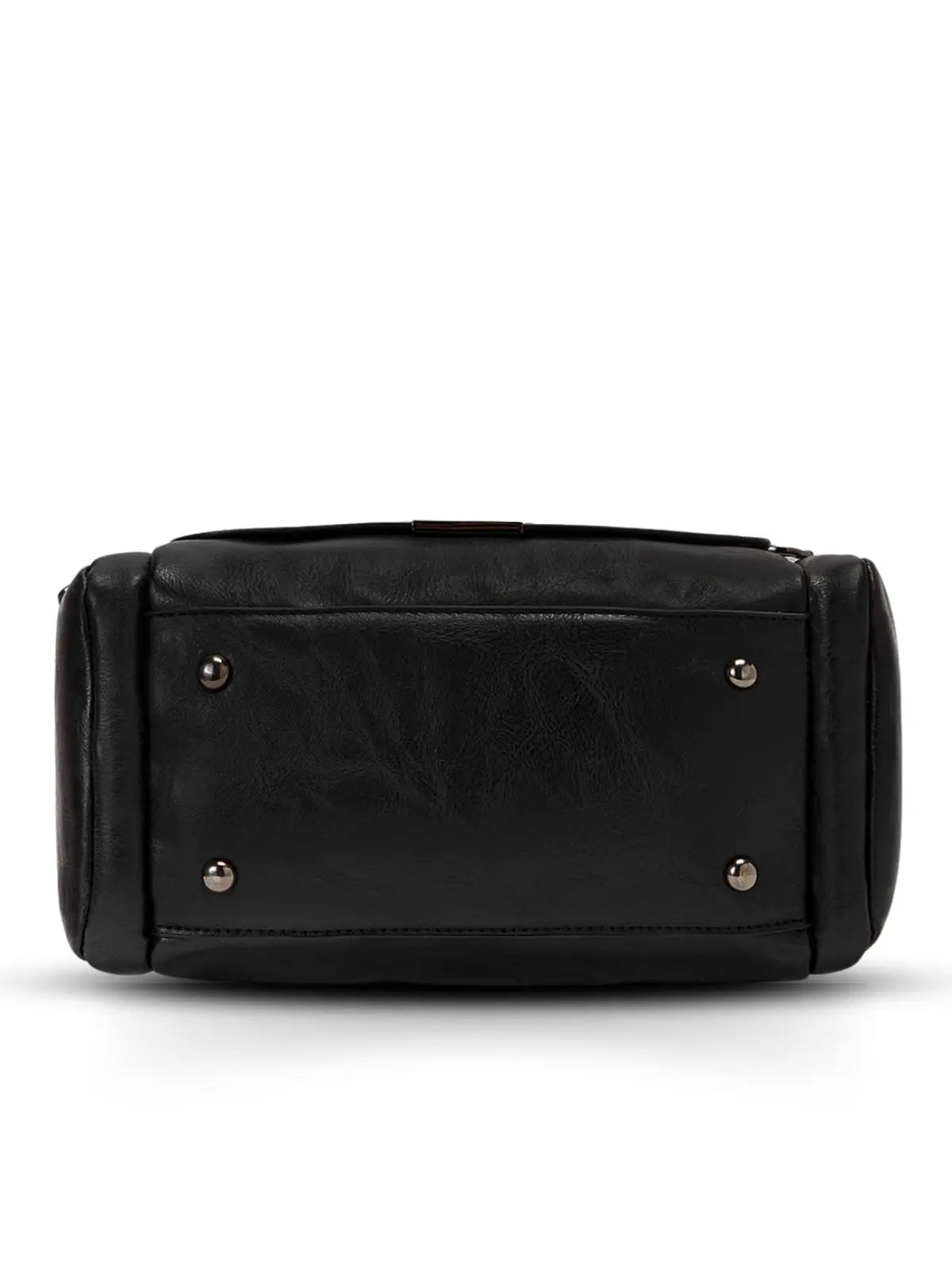 Timeless Mystique Satchel Handbag - Black