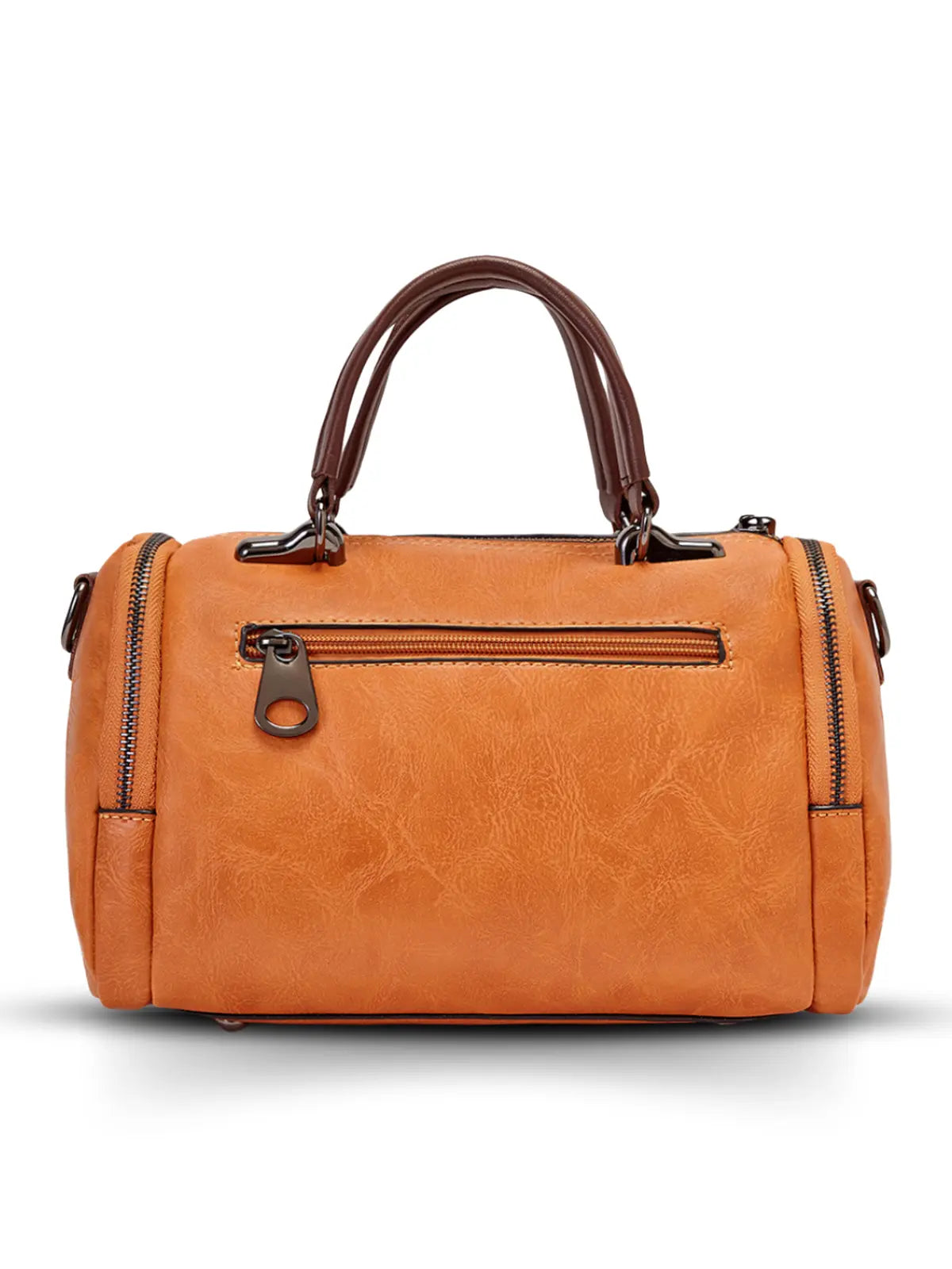 Timeless Mystique Satchel Handbag - Tan