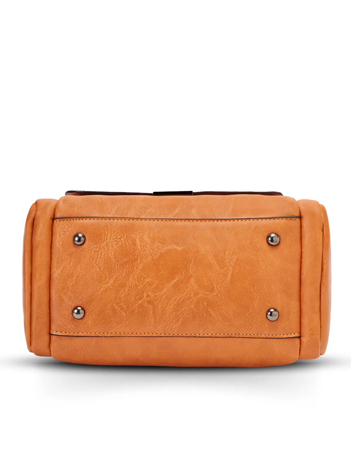 Timeless Mystique Satchel Handbag - Tan
