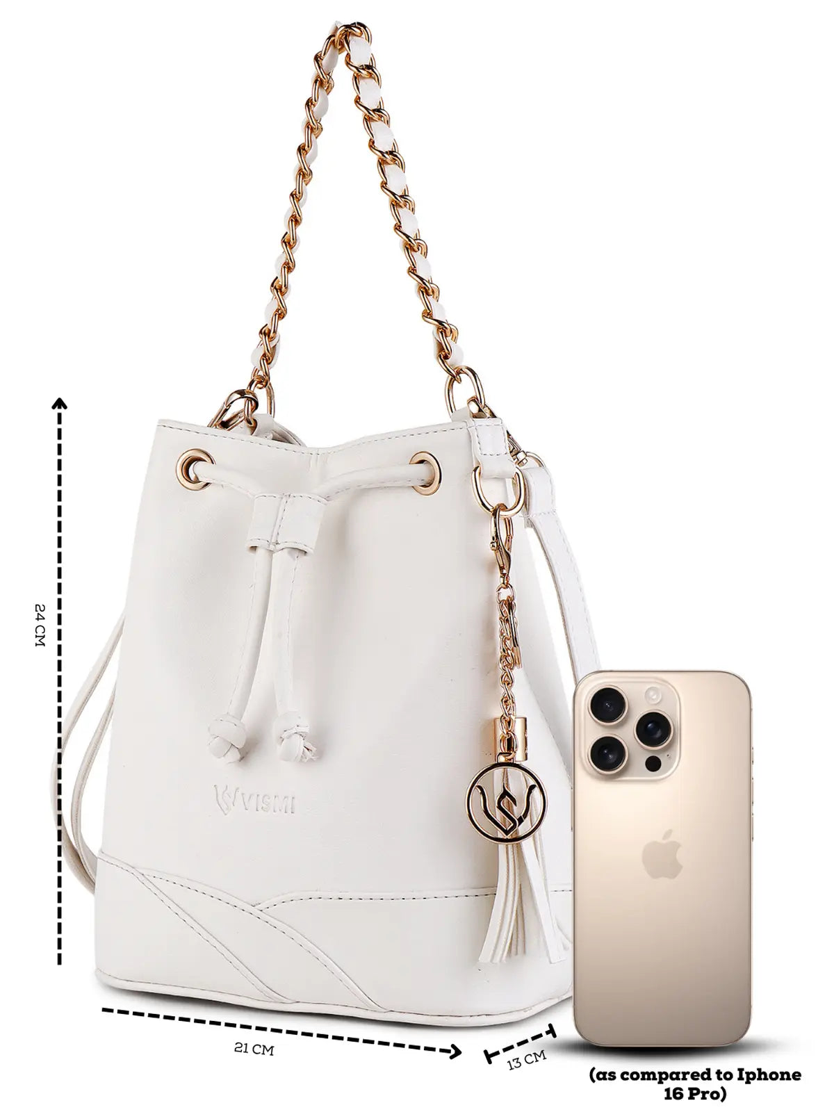 Timeless Charm Evening Bag - White
