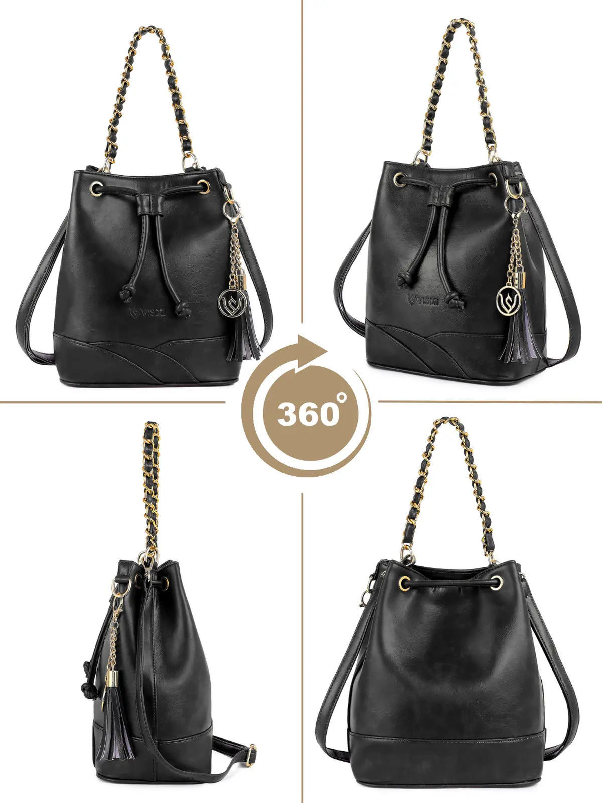 Timeless Charm Evening Bag - Black