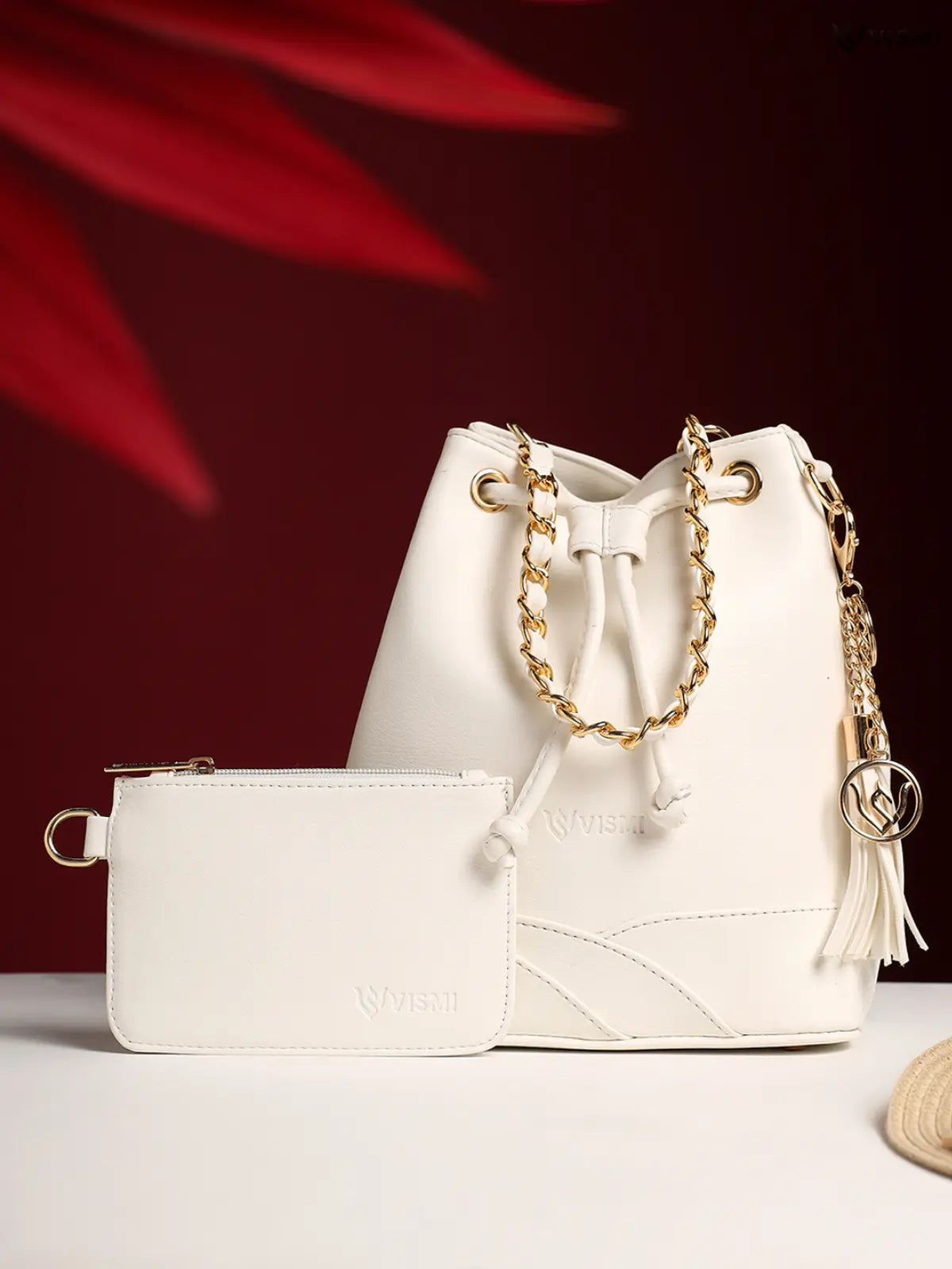 Timeless Charm Evening Bag - White