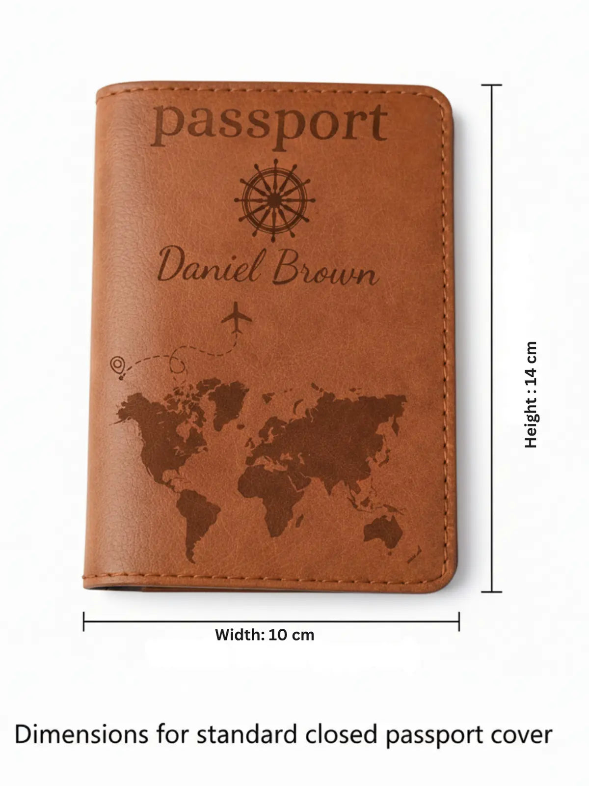 Formé  Passport Slip - Tan