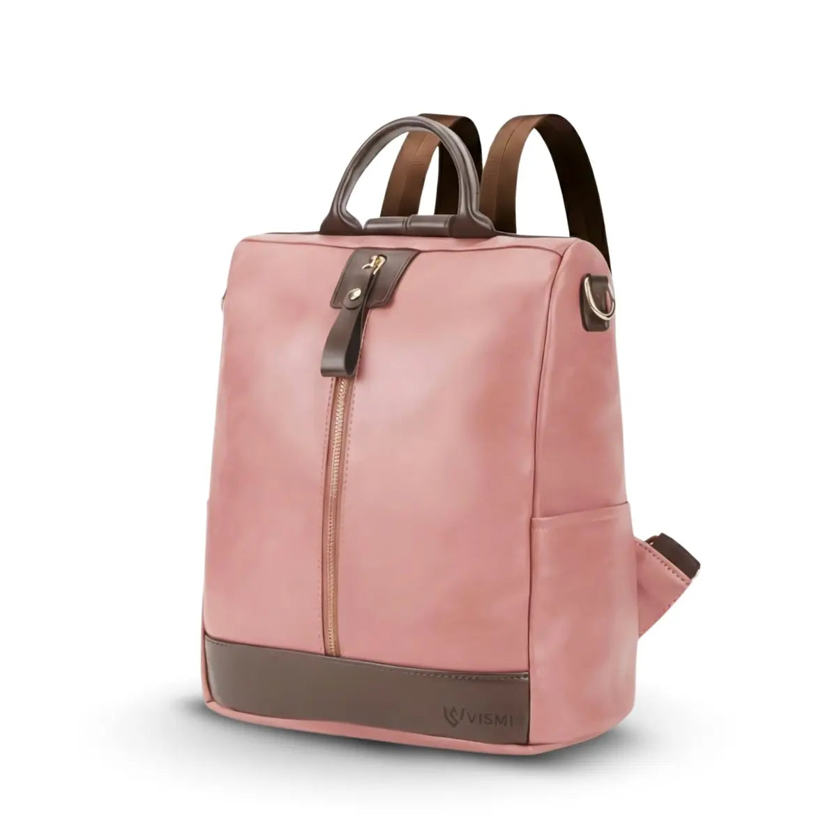 Timeless Aura Women Backpack Handbag - Blush Pink