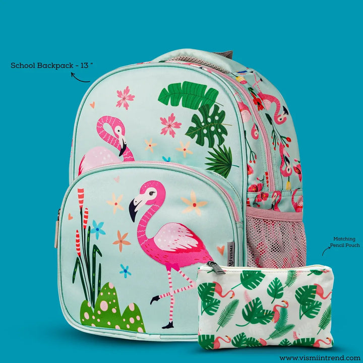 Everyday Essentials Pre School Bag - Flamingo