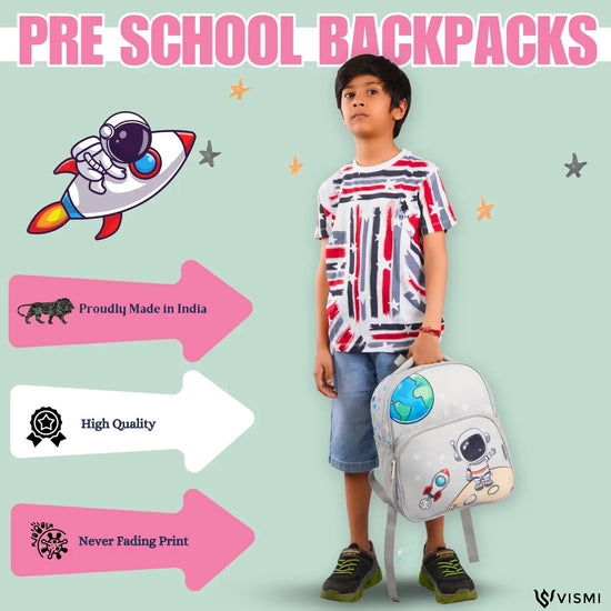 Everyday Essentials Pre School Bag - Astronaut Space