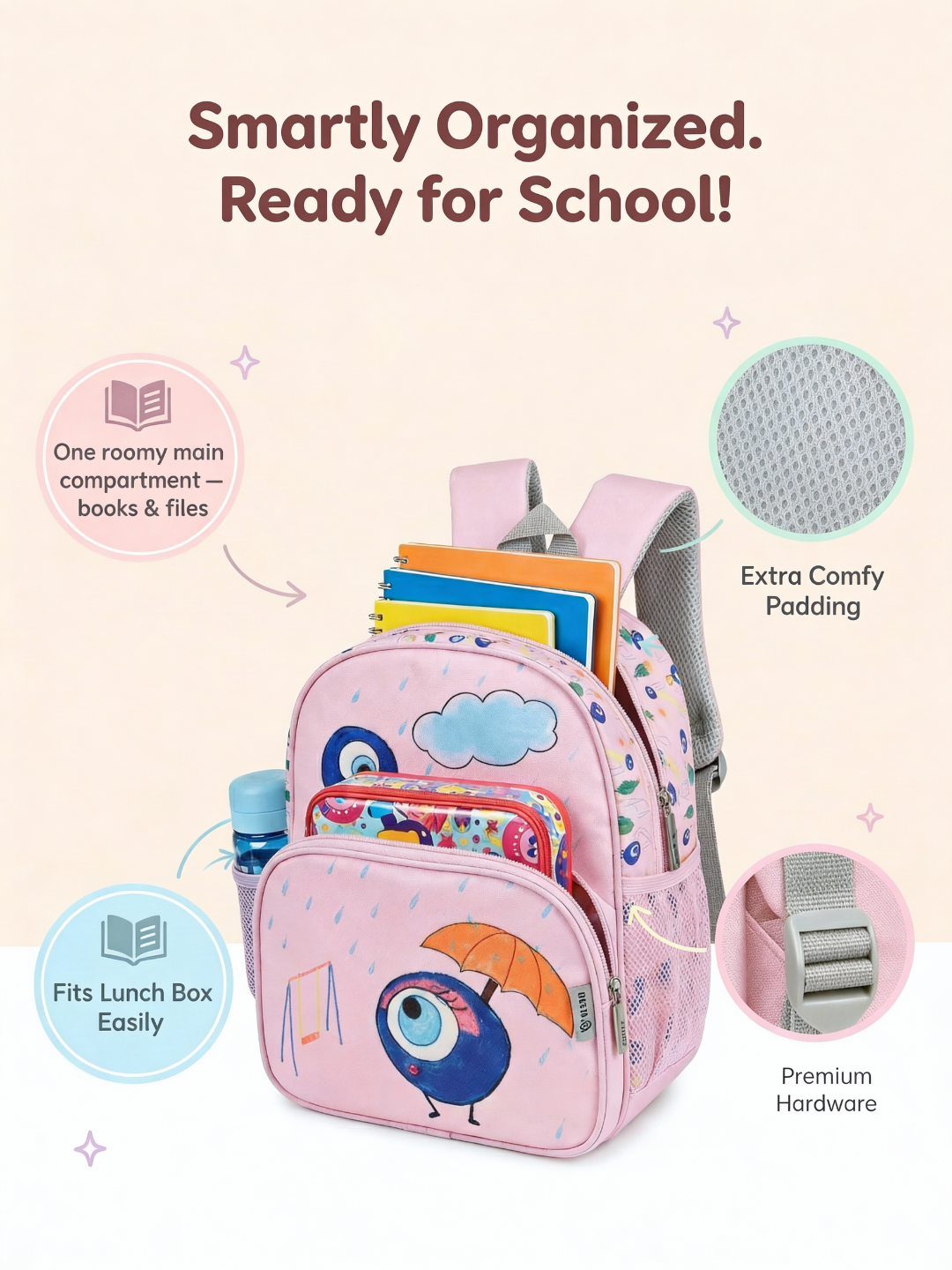 cute cartoon school bags for kids