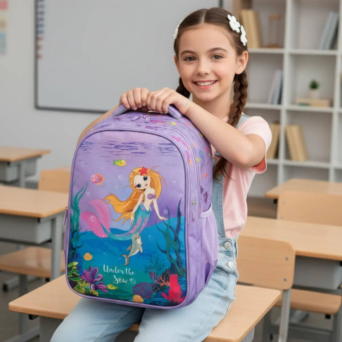 Everyday Essentials Elementary School Bag - Mermaid
