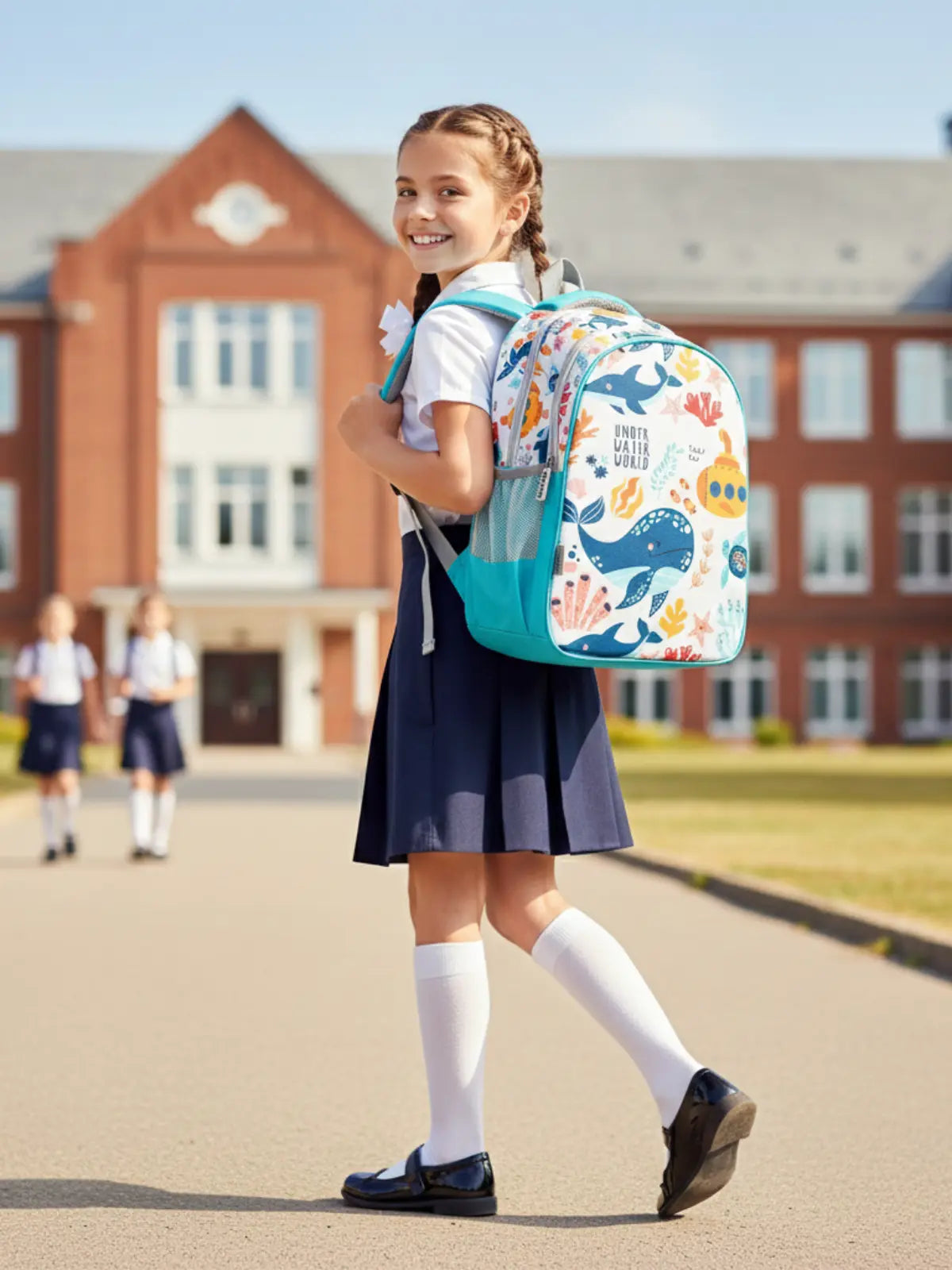 Everyday Essentials Elementary School Bag - Under Water