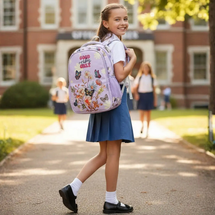 Everyday Essentials Elementary School Bag - Floral