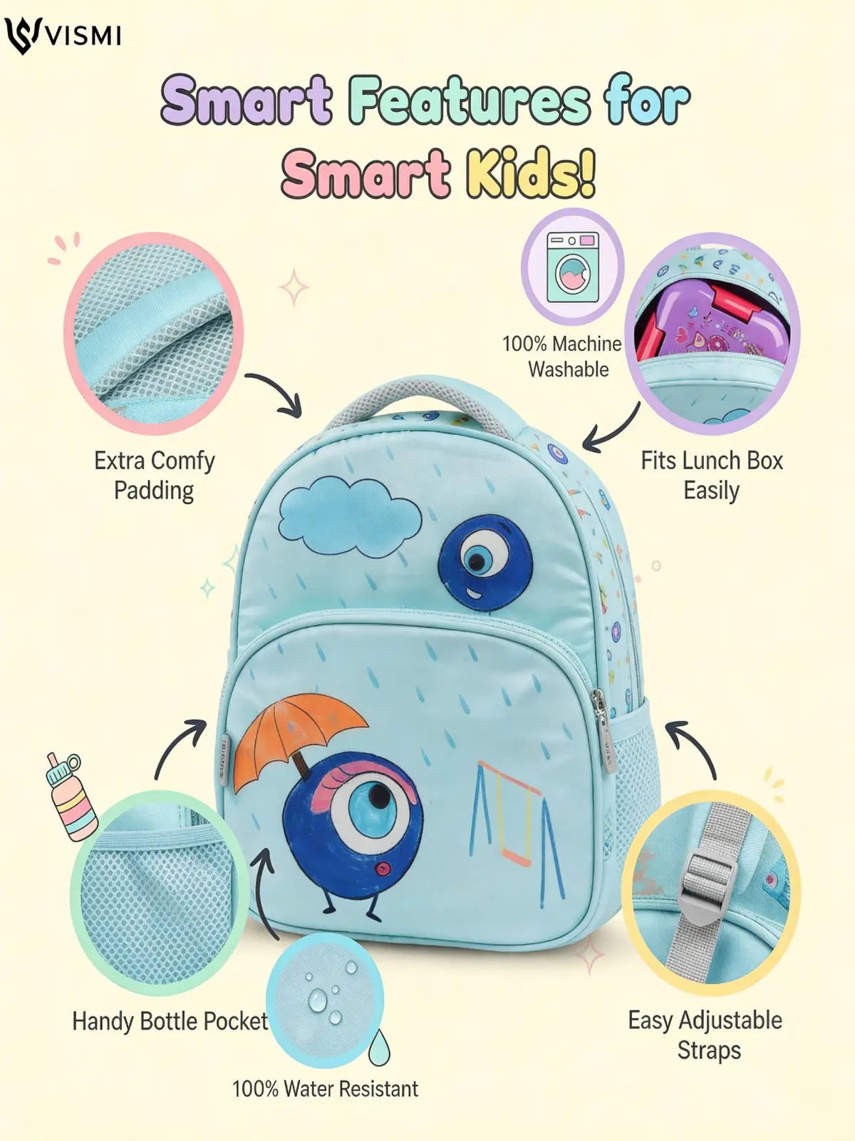 school backpack for kids with durable material