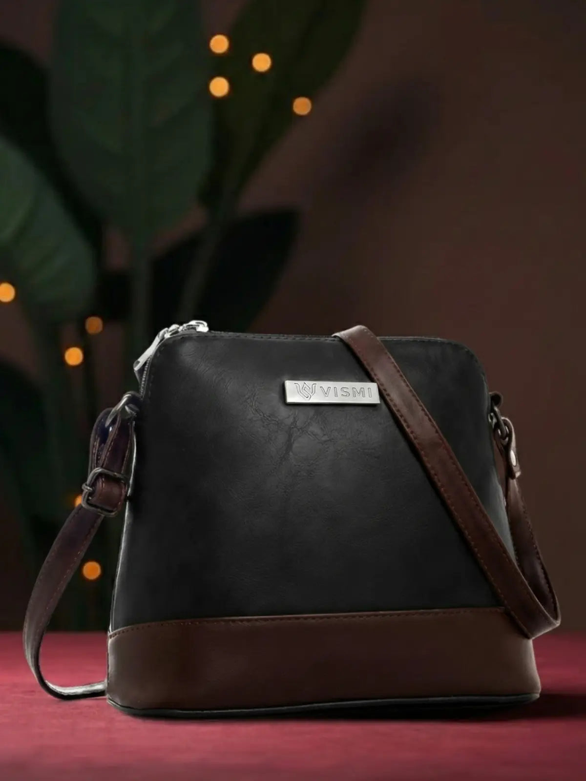 Timeless Luxe Women's Sling Bag - Black