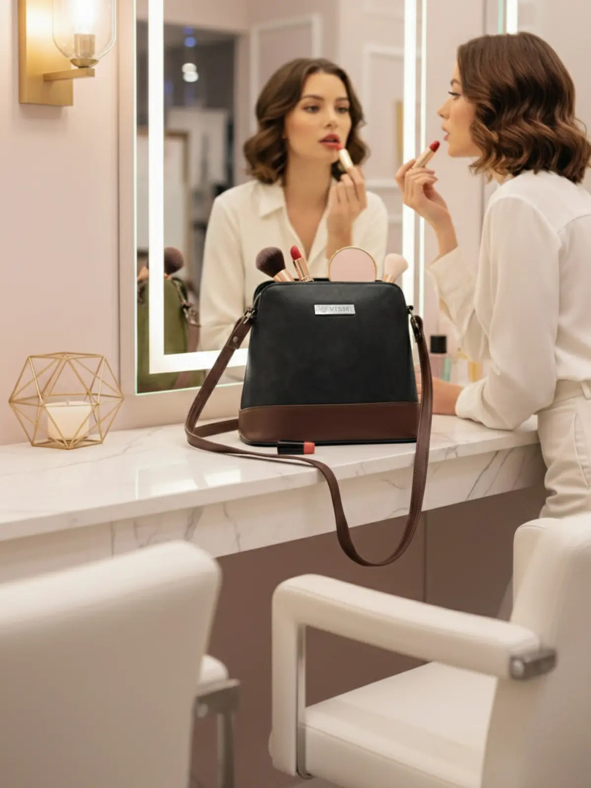 Timeless Luxe Women's Sling Bag - Black