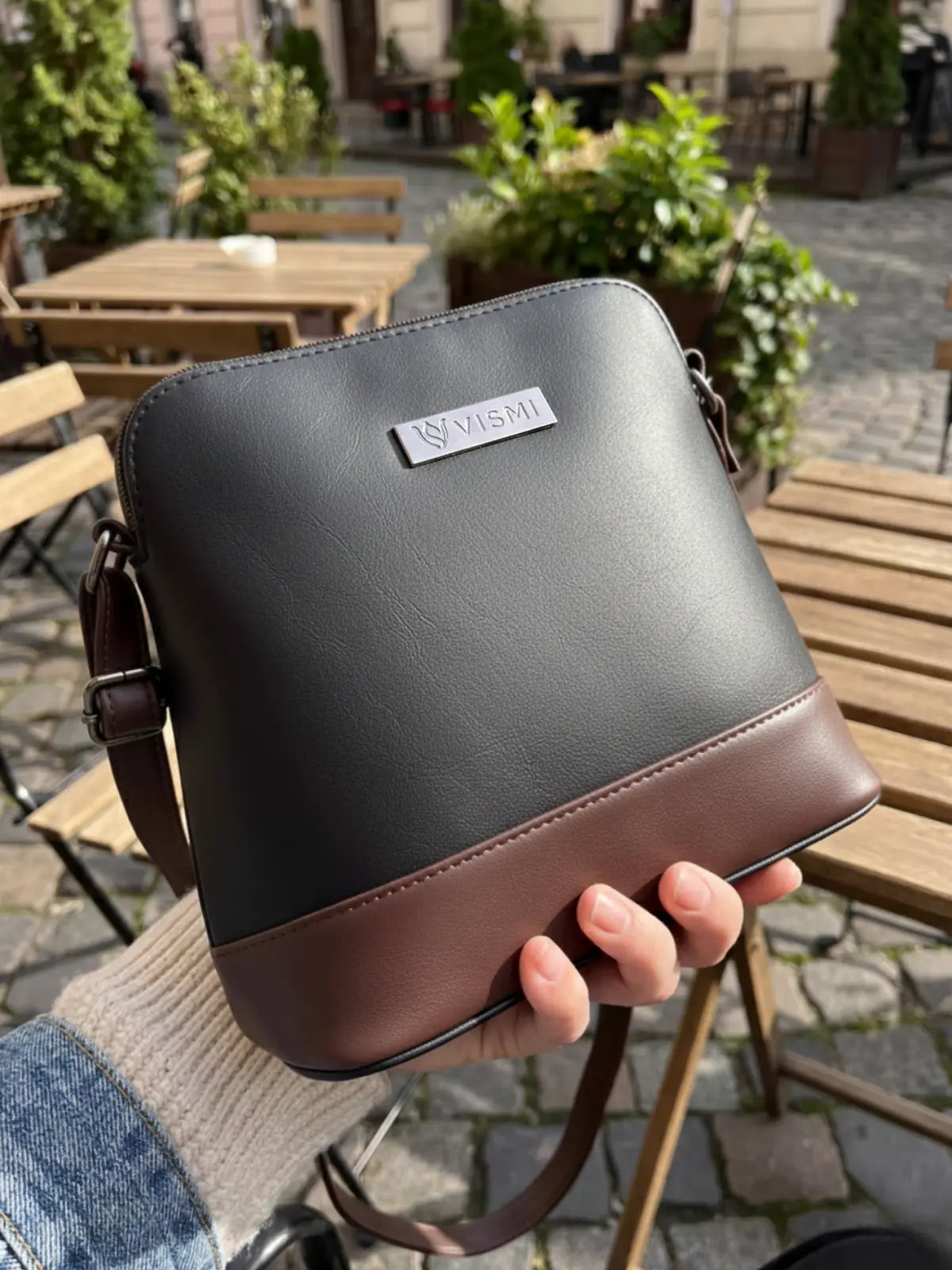 Timeless Luxe Women's Sling Bag - Black