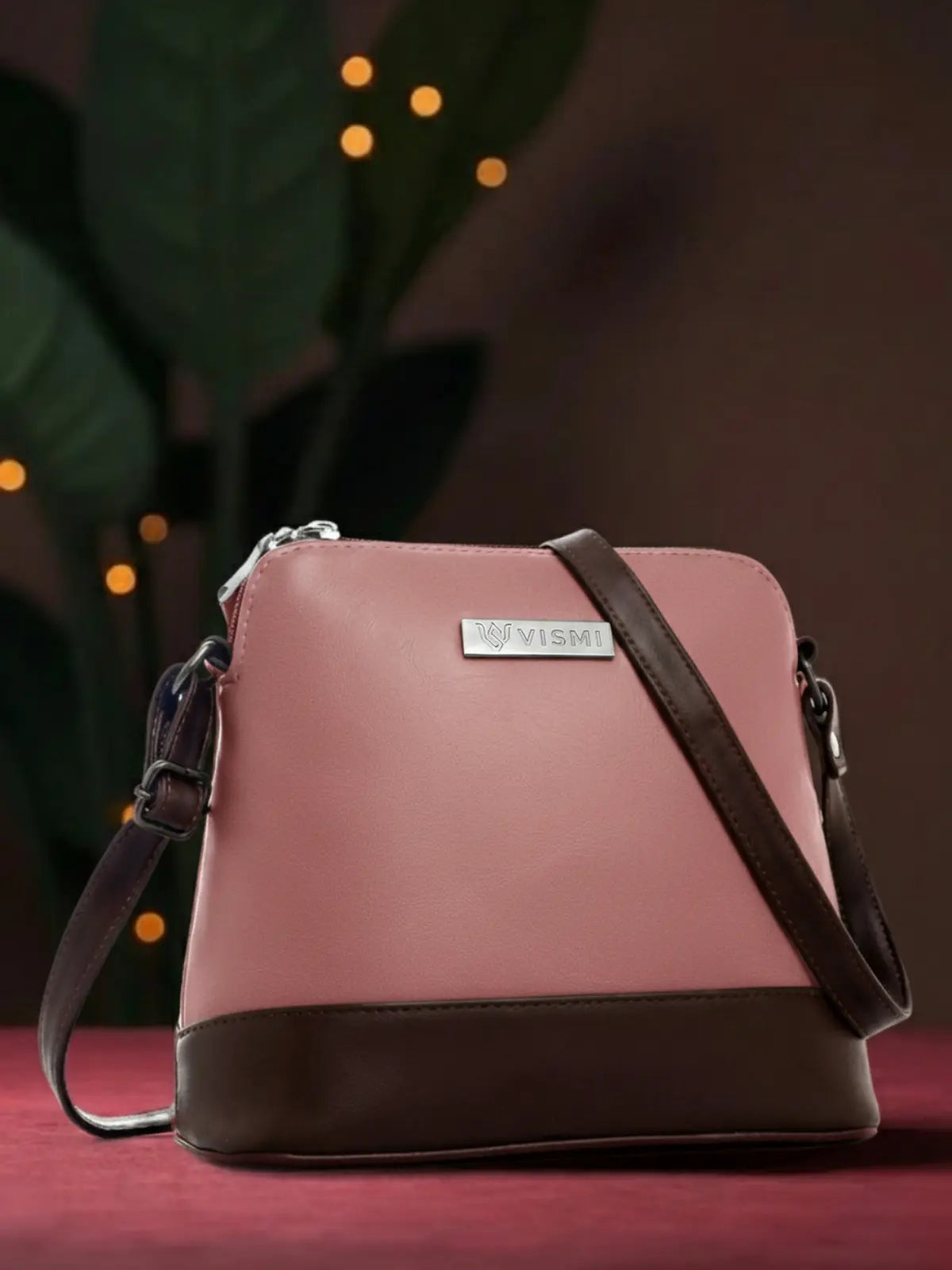 Timeless Luxe Women's Sling Bag - Blush Pink