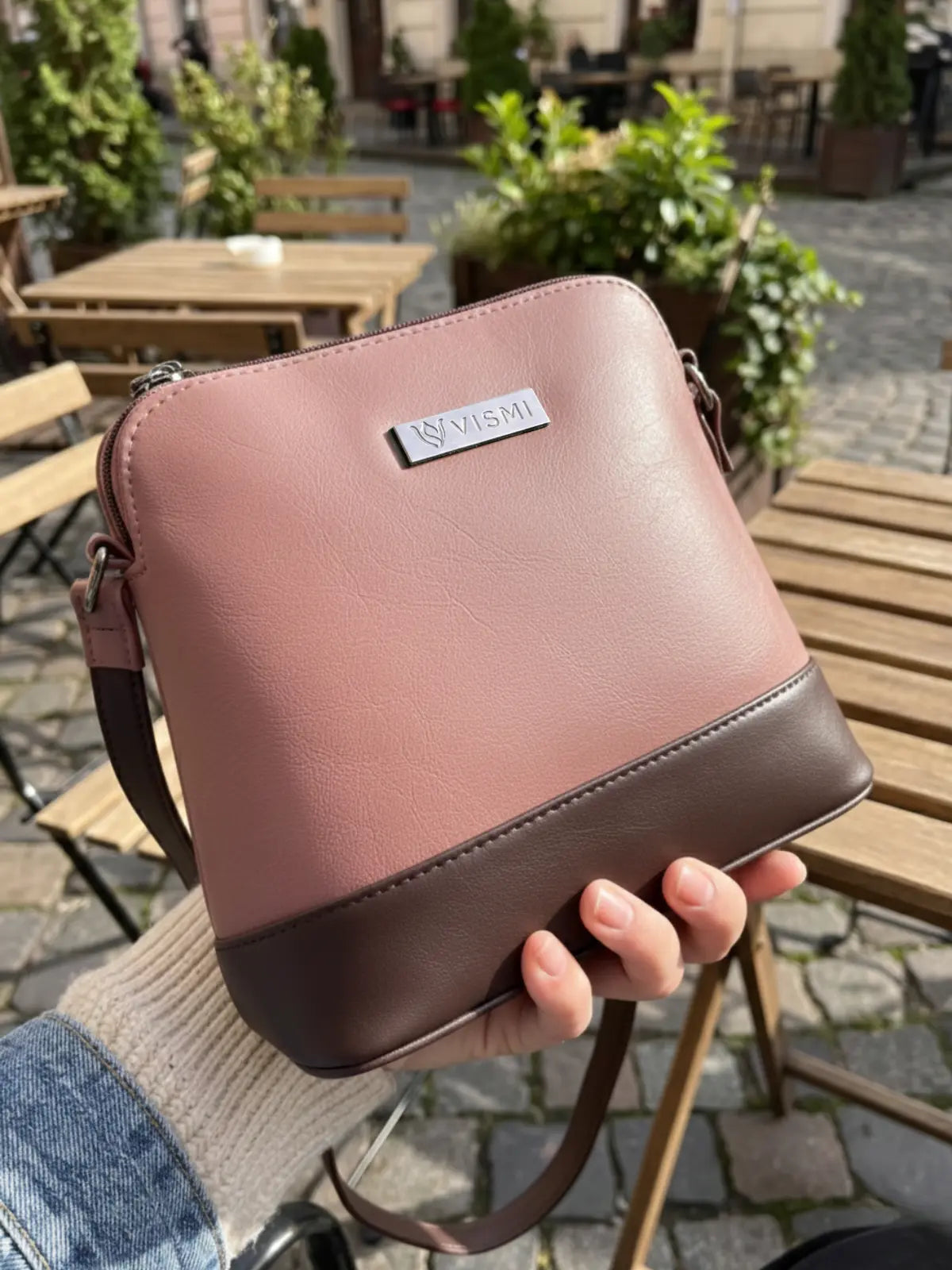 Timeless Luxe Women's Sling Bag - Blush Pink