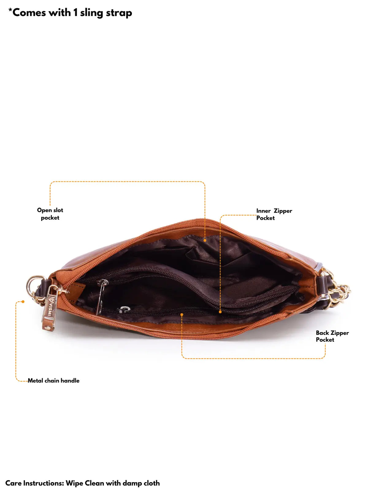 Timeless Glam Evening Bag - Tan