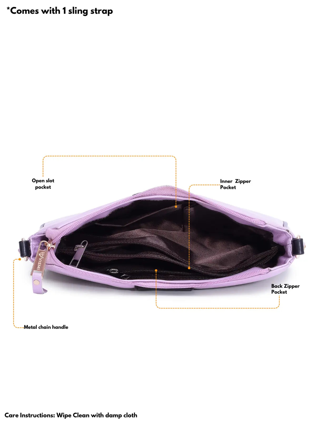 Timeless Glam Evening Bag - Lavender