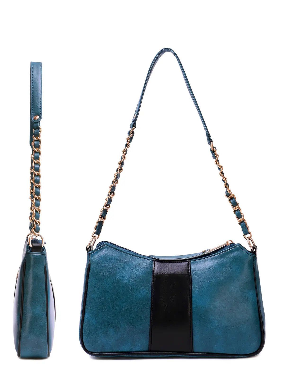 Timeless Glam Evening Bag - Teal blue