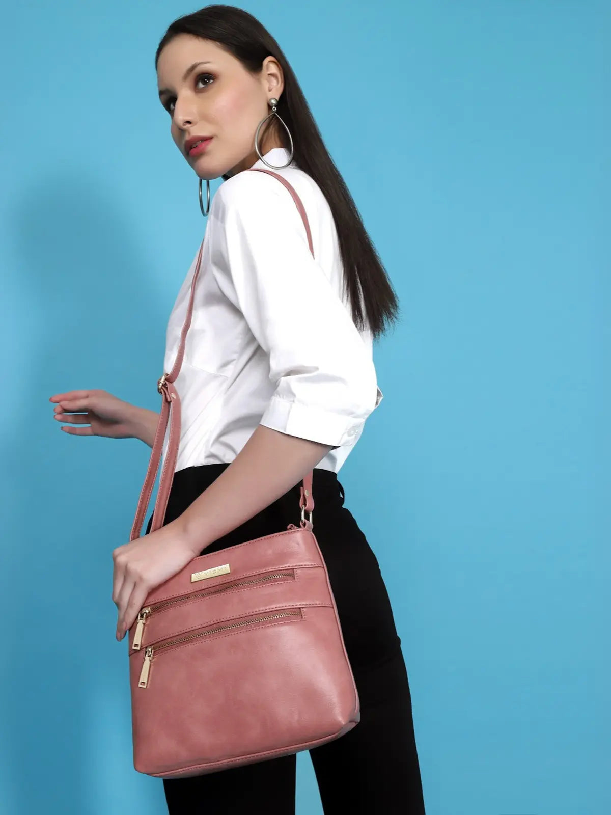 Timeless Versa Women's Sling Bag - Blush Pink