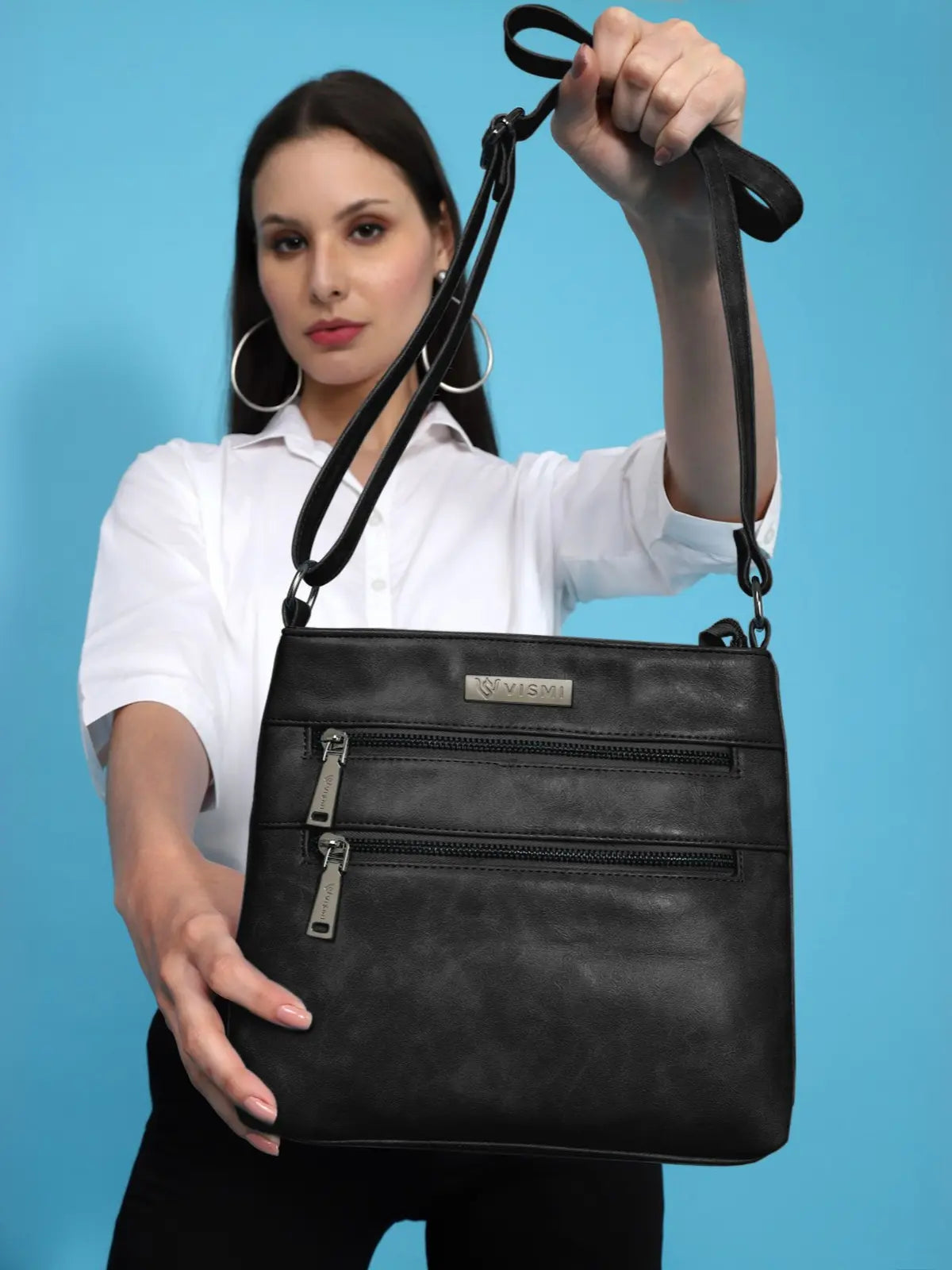 Timeless Versa Women's Sling Bag - Black